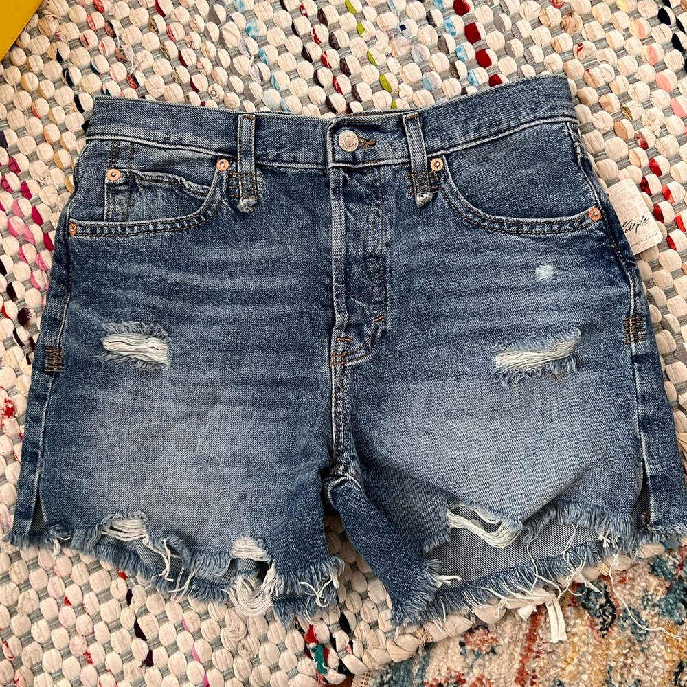 Free People Denim Shorts